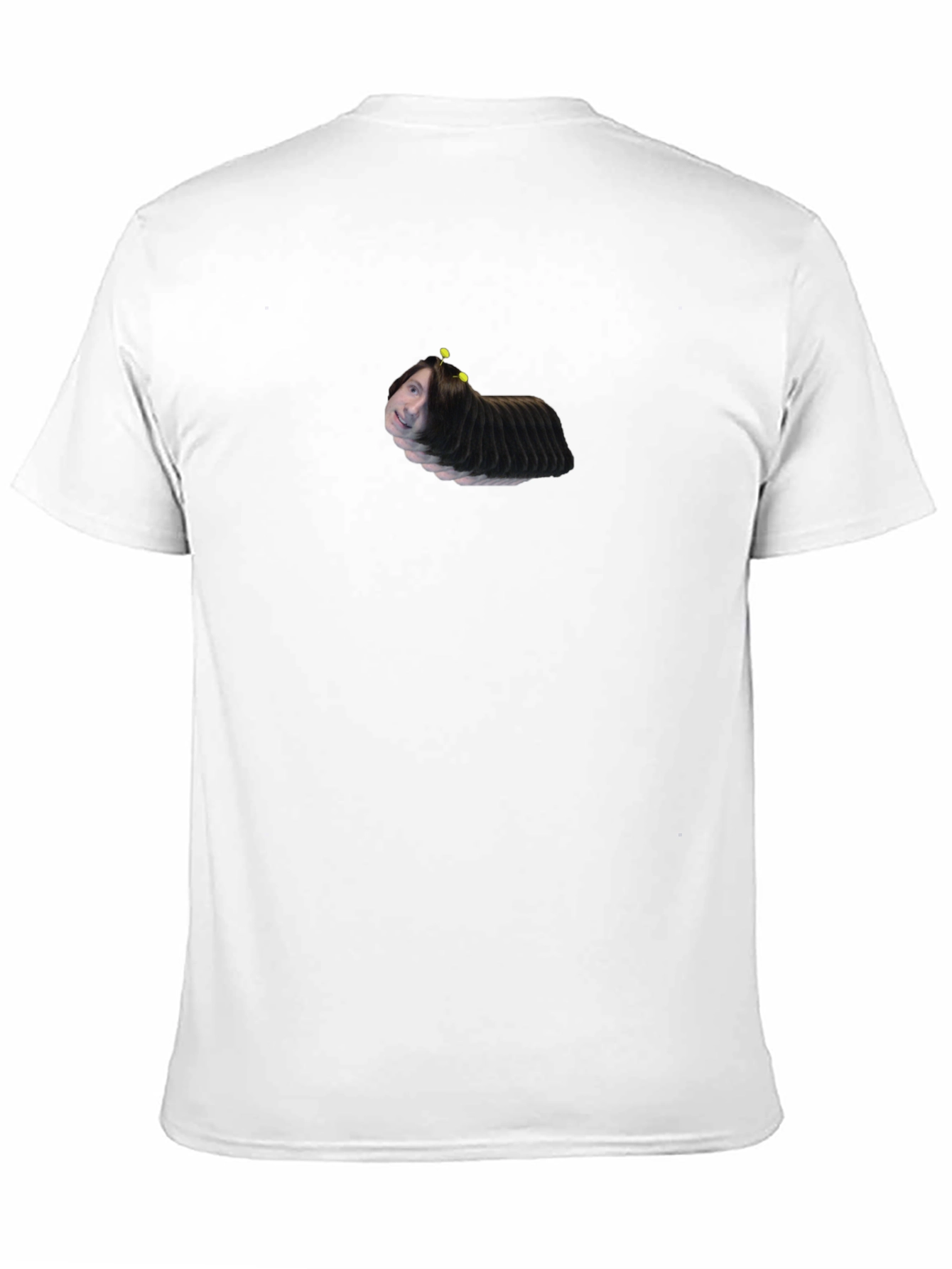 Unique Graphic T-Shirt - Caterpillar Face Design