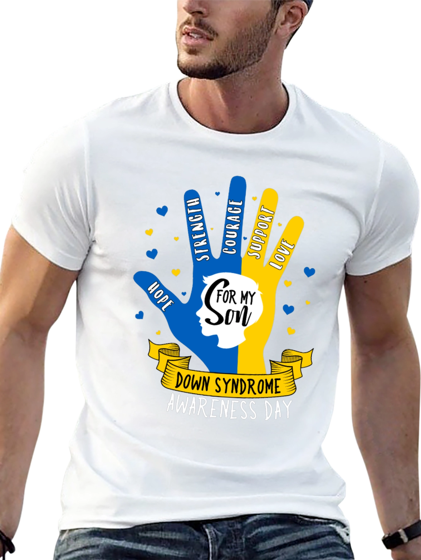 Down Syndrome Awareness T-Shirt - For My Son