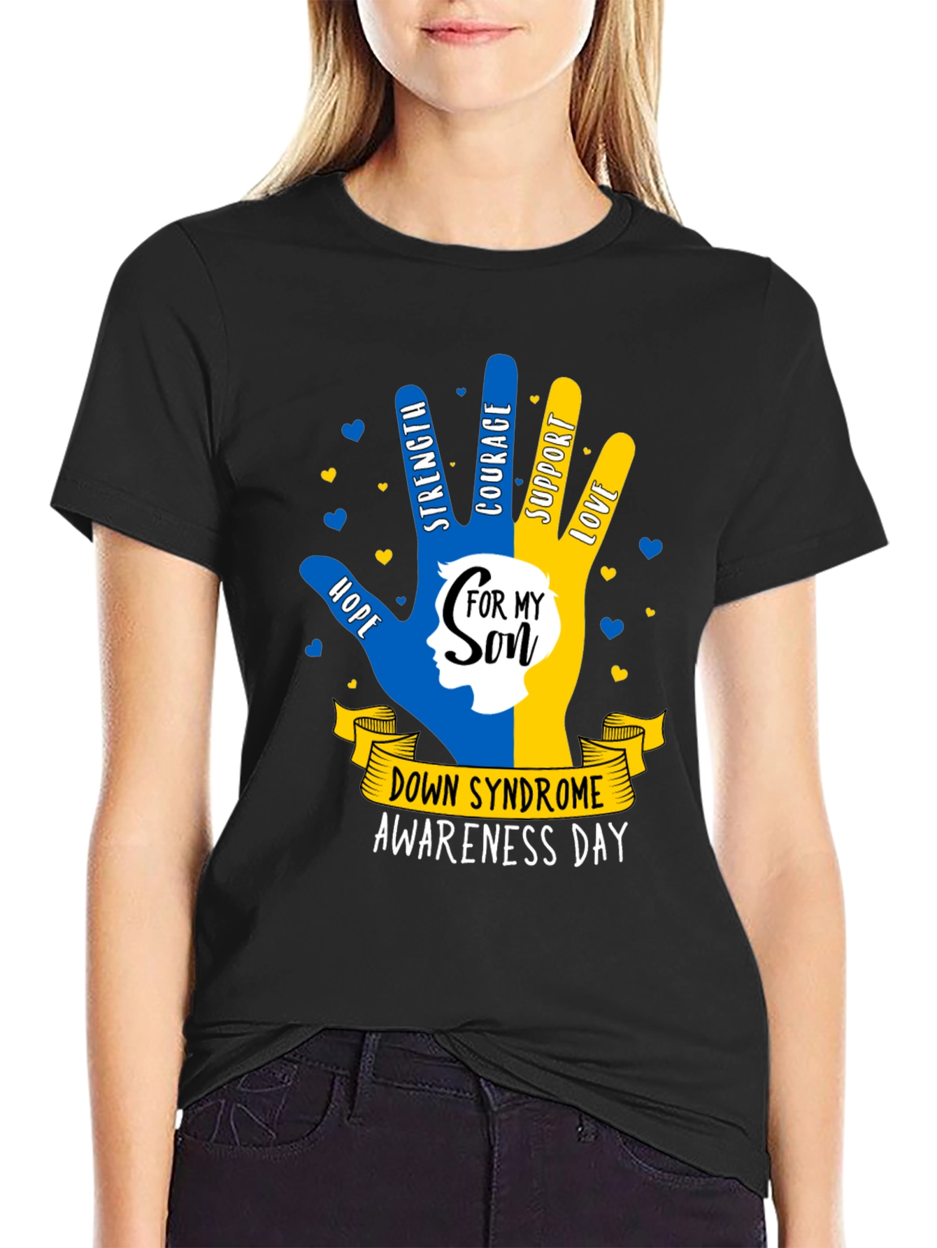 Down Syndrome Awareness T-Shirt - For My Son