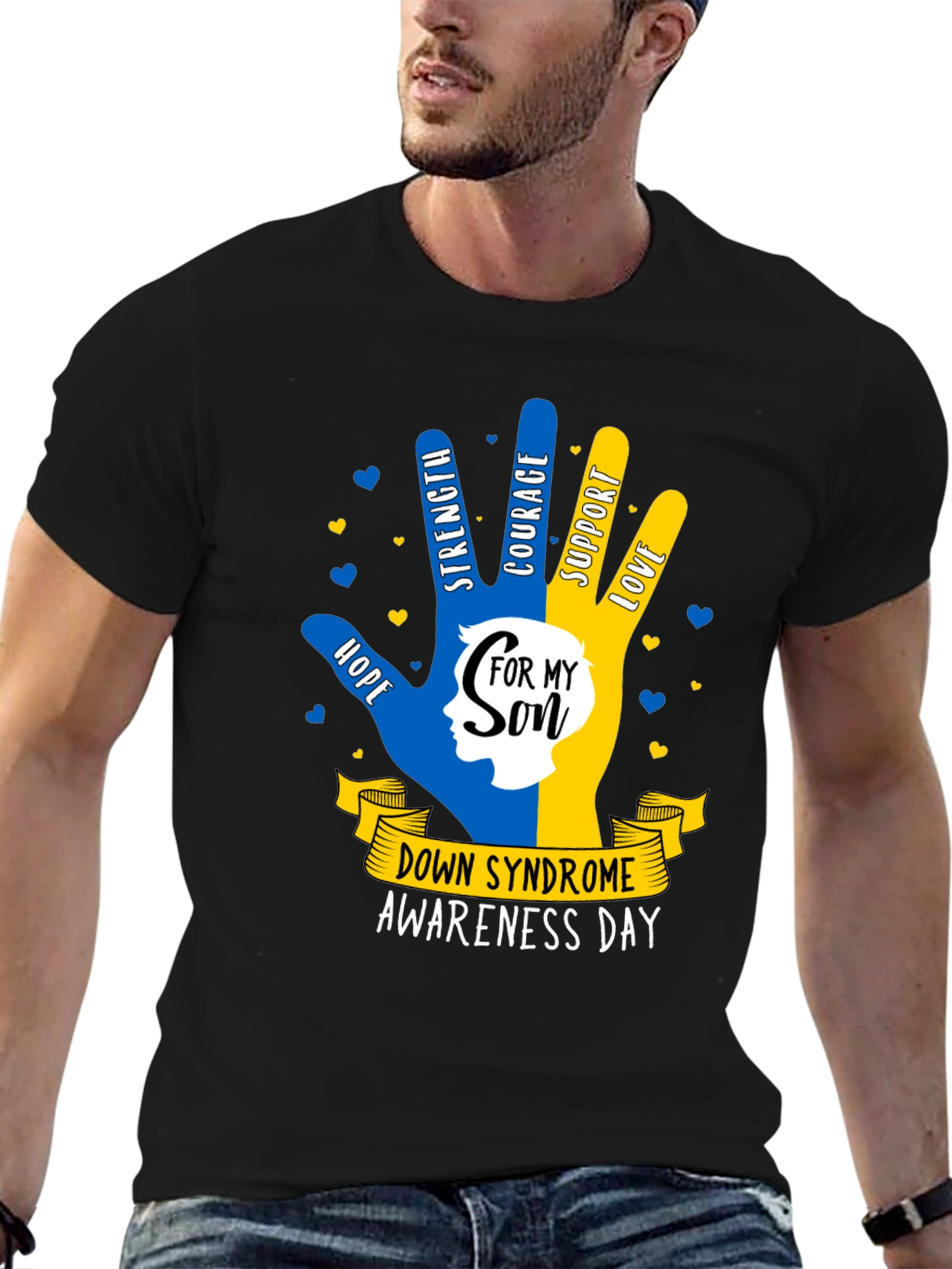 Down Syndrome Awareness T-Shirt - For My Son