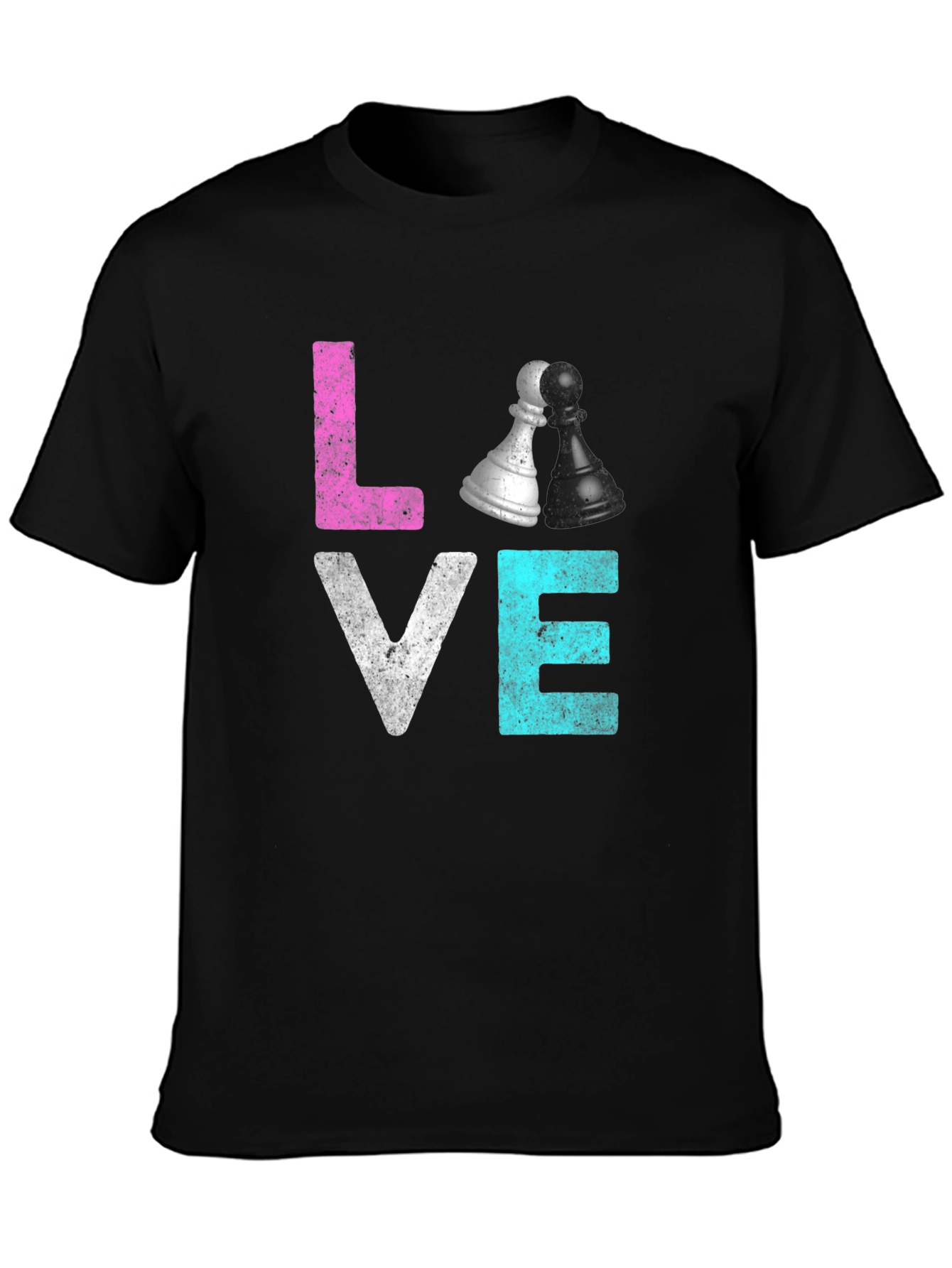 Chess Love Graphic T-Shirt - Stylish Casual Wear