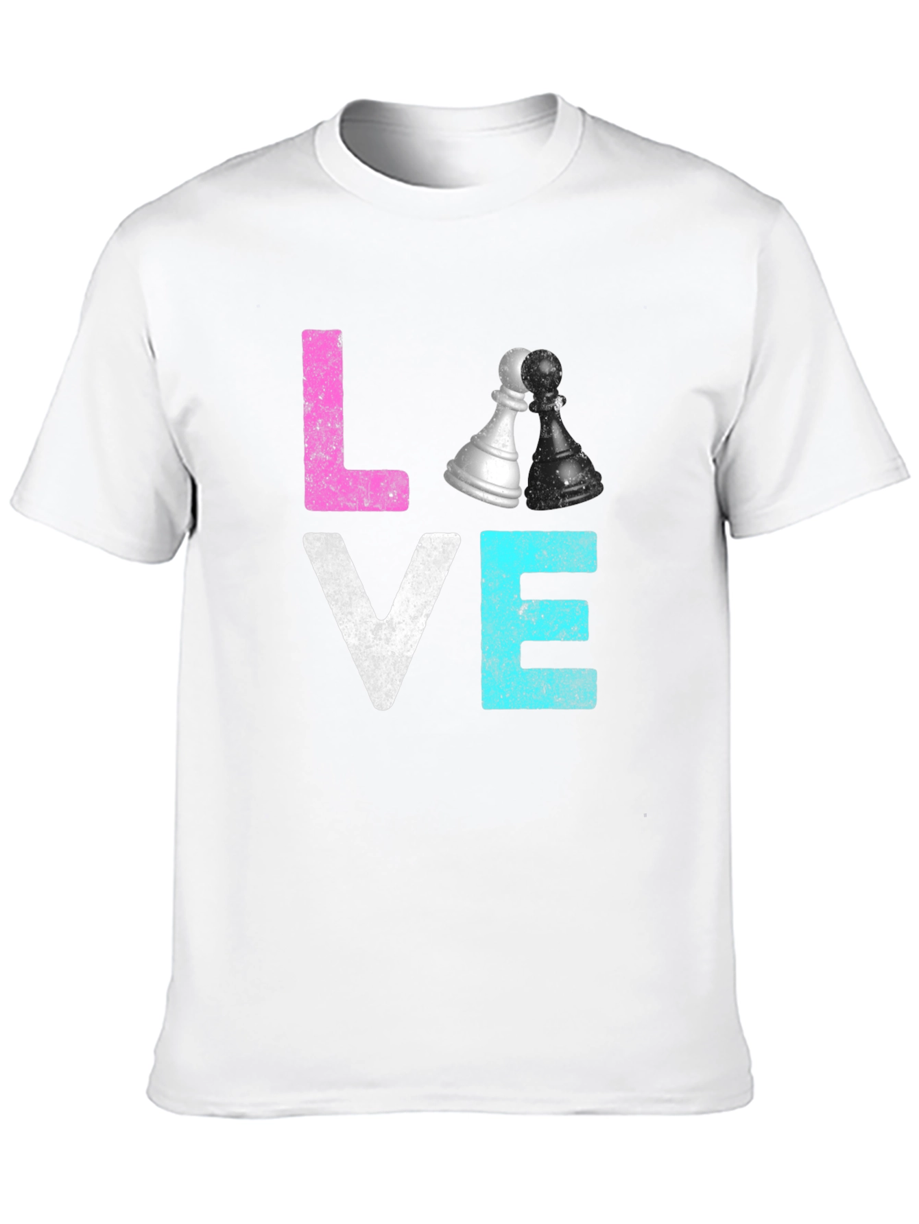 Chess Love Graphic T-Shirt - Stylish Casual Wear