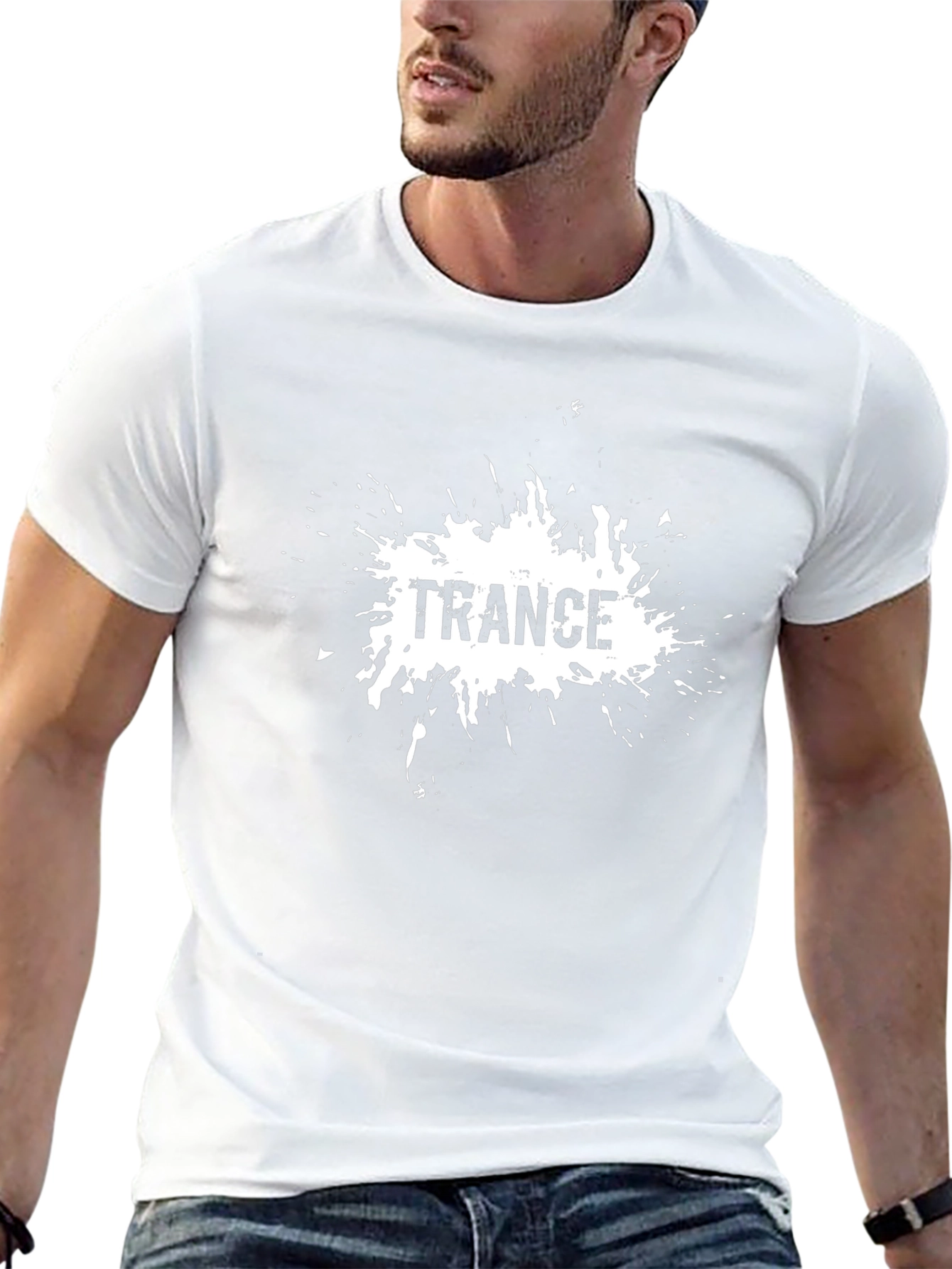Trance Graphic Black T-Shirt