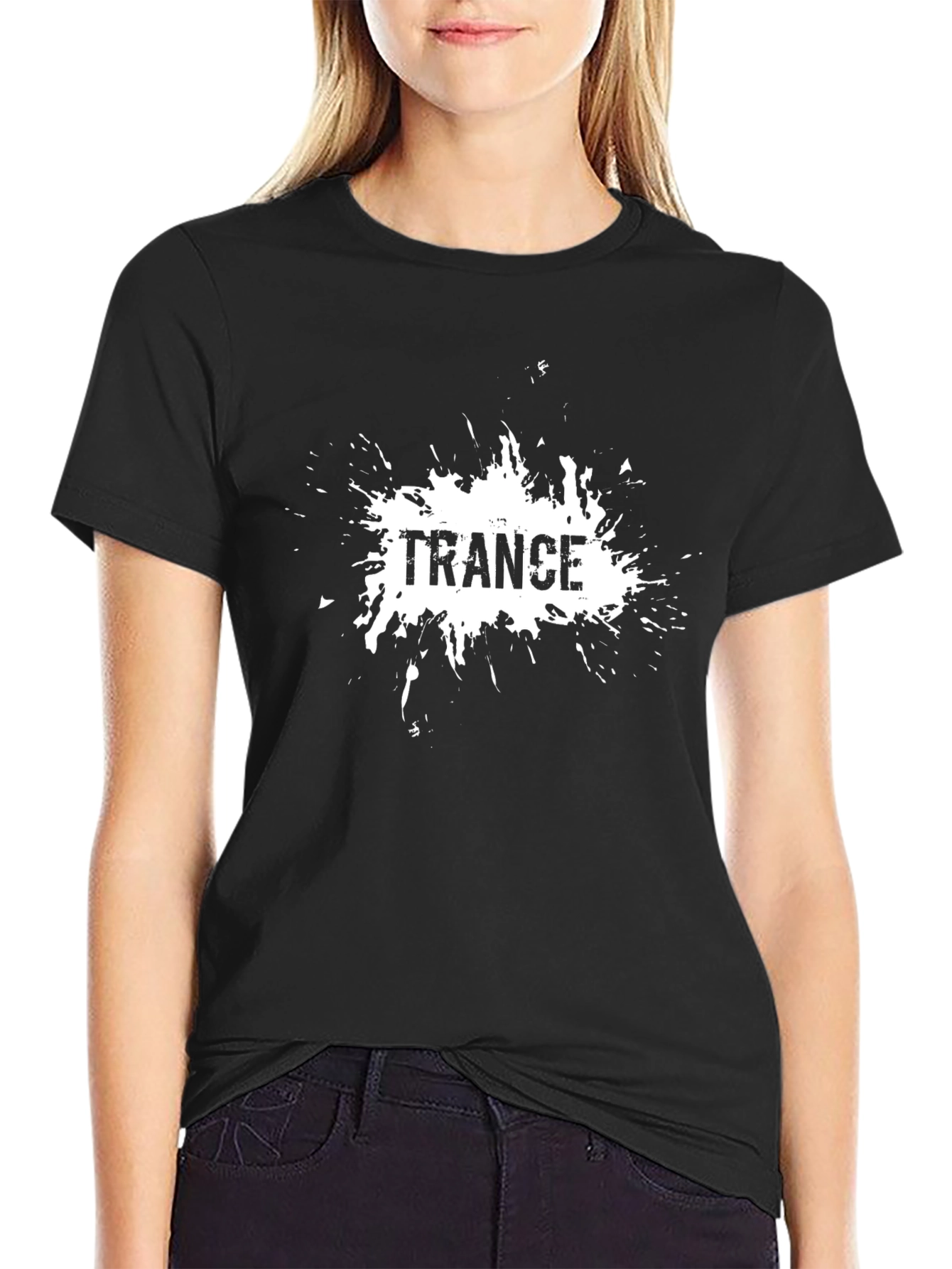 Trance Graphic Black T-Shirt