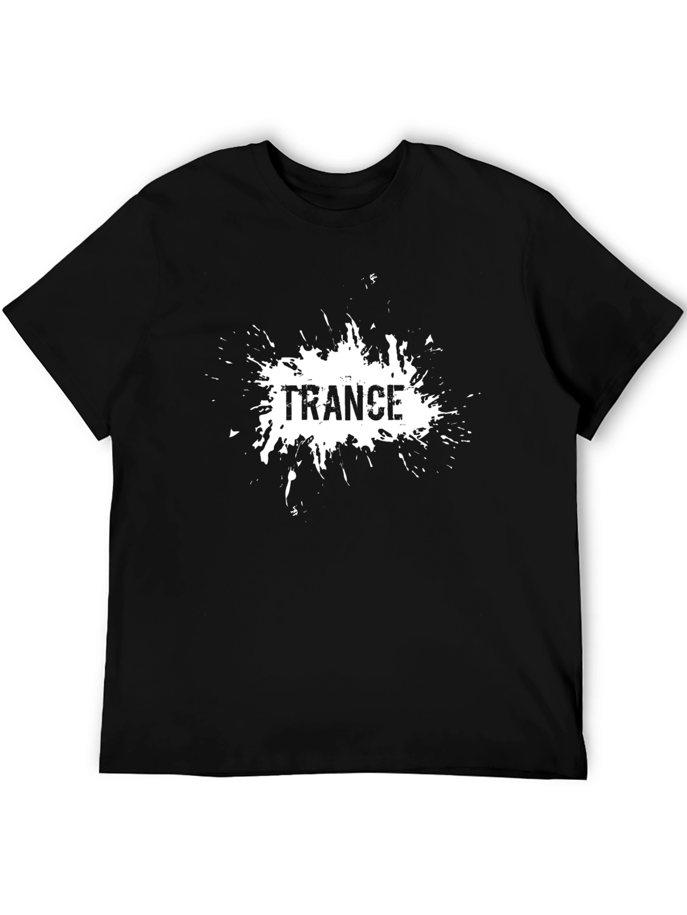 Trance Graphic Black T-Shirt