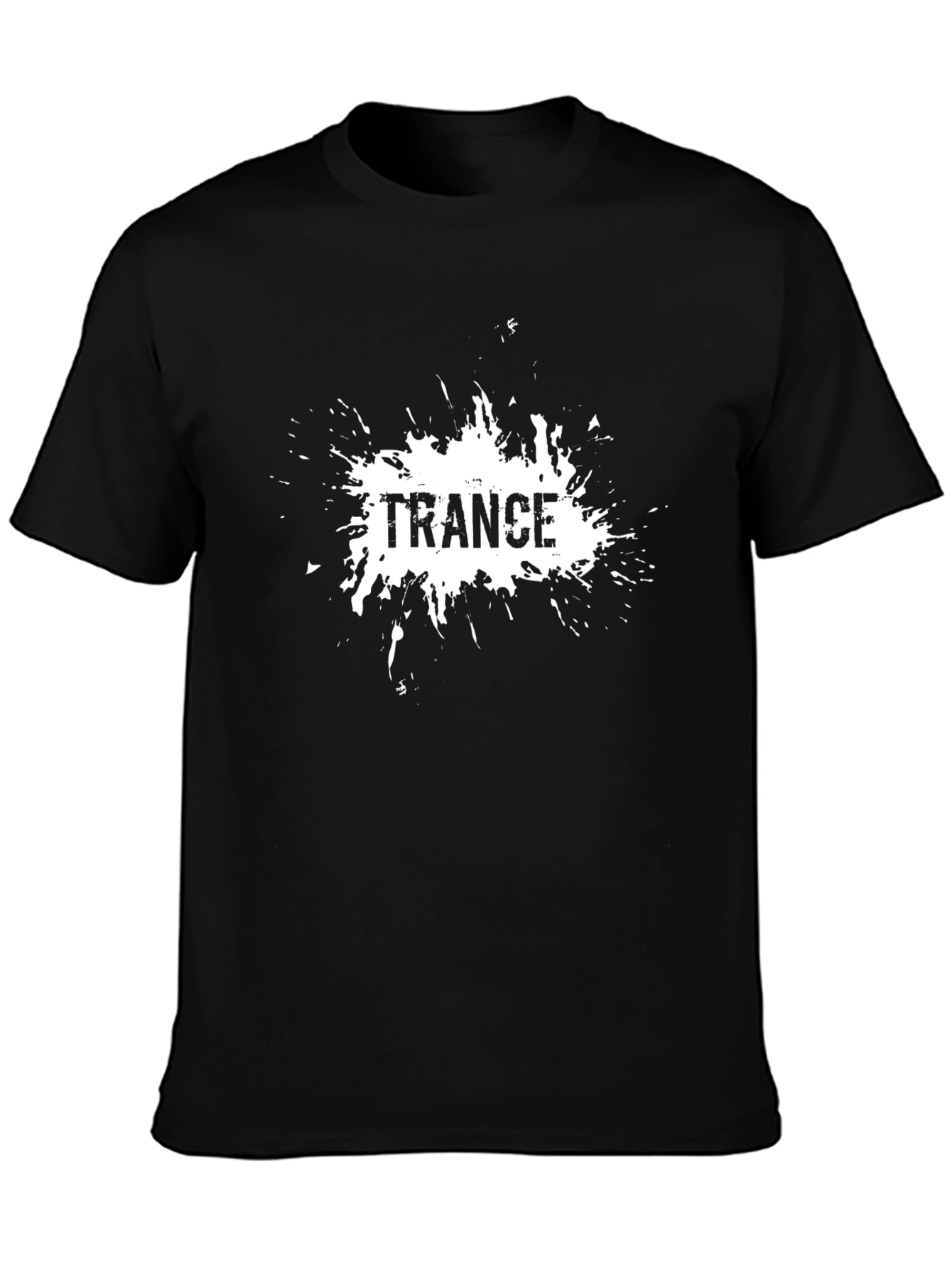 Trance Graphic Black T-Shirt