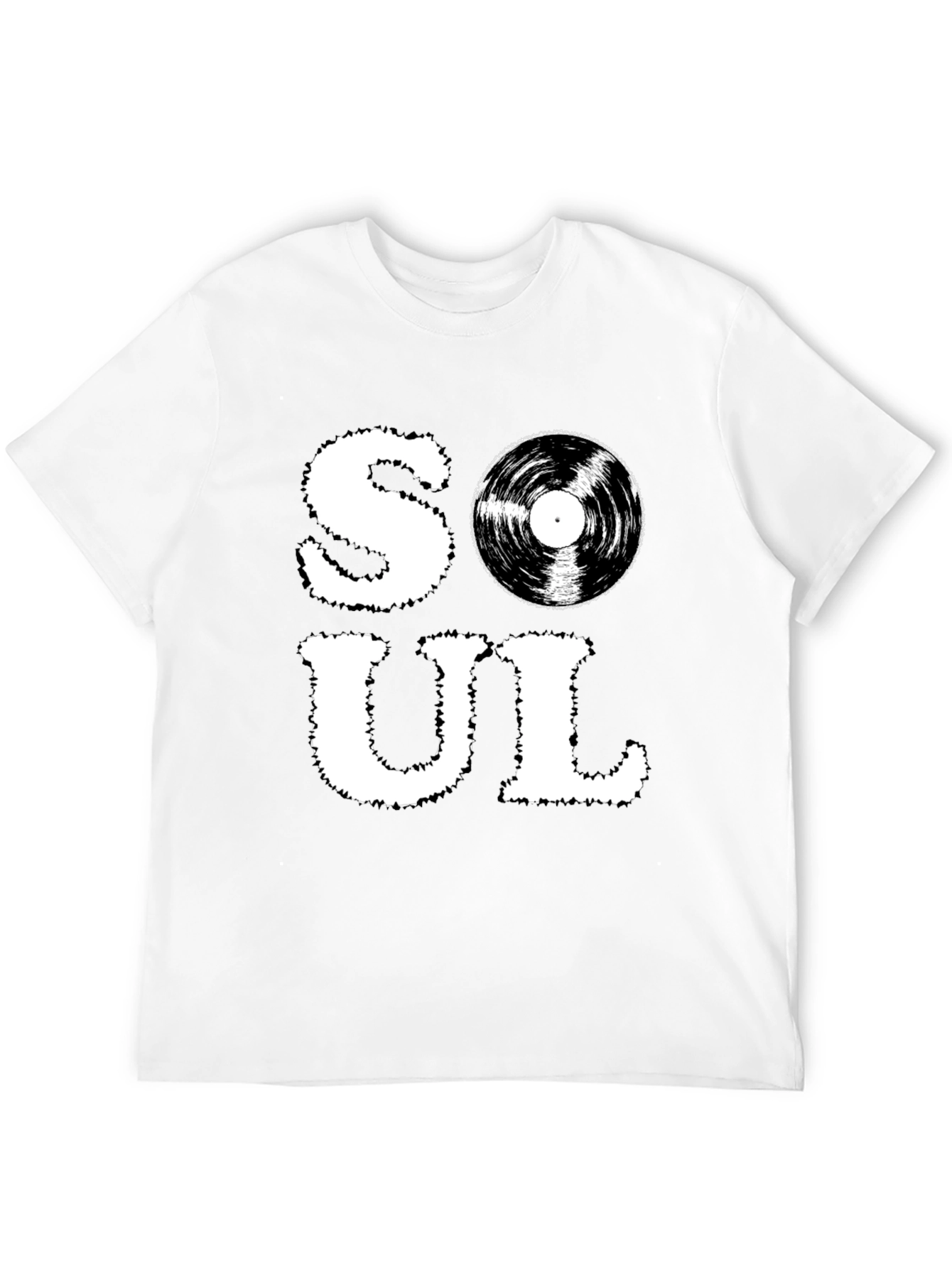 Soul Music Graphic T-Shirt - Black