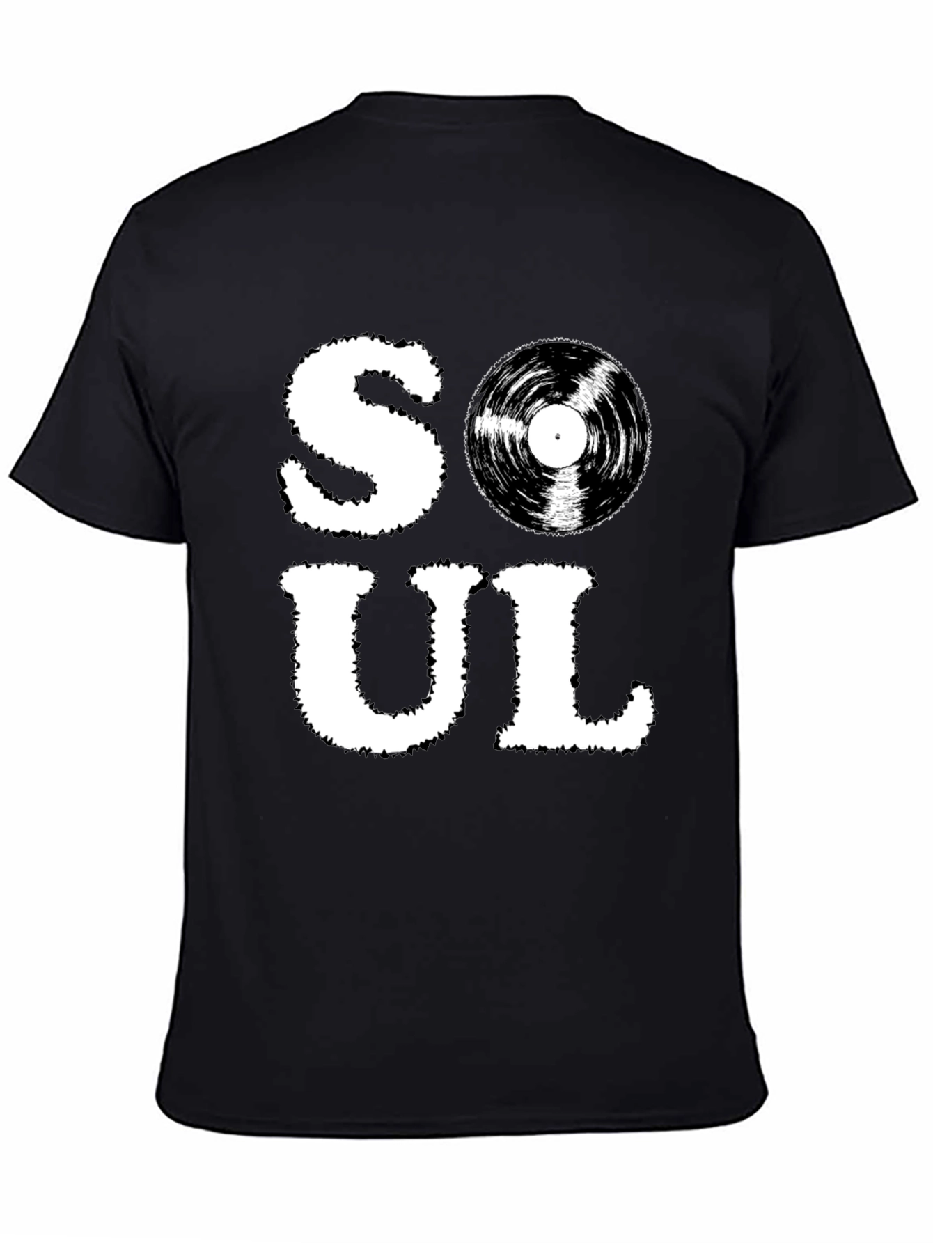 Soul Music Graphic T-Shirt - Black