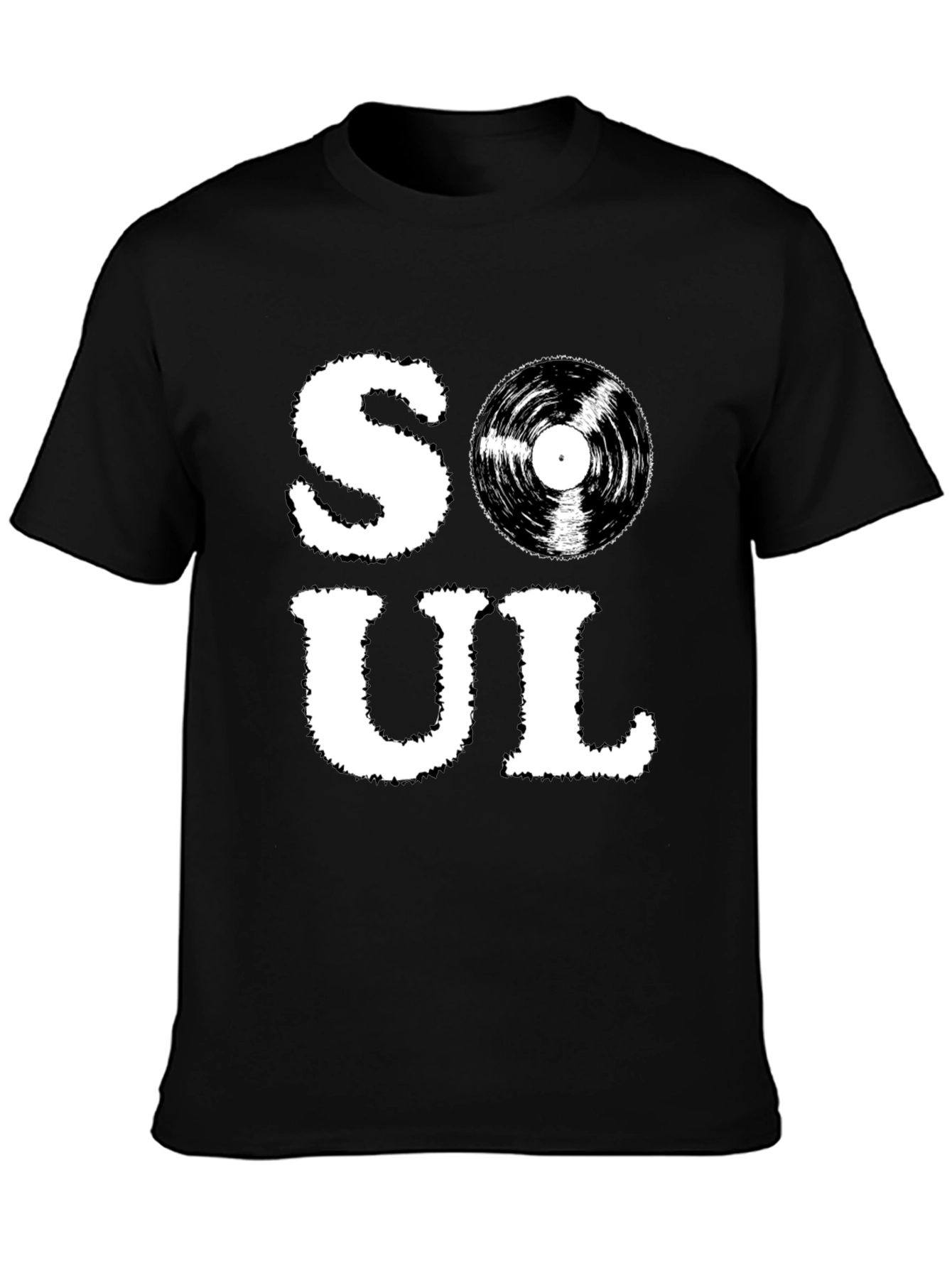 Soul Music Graphic T-Shirt - Black