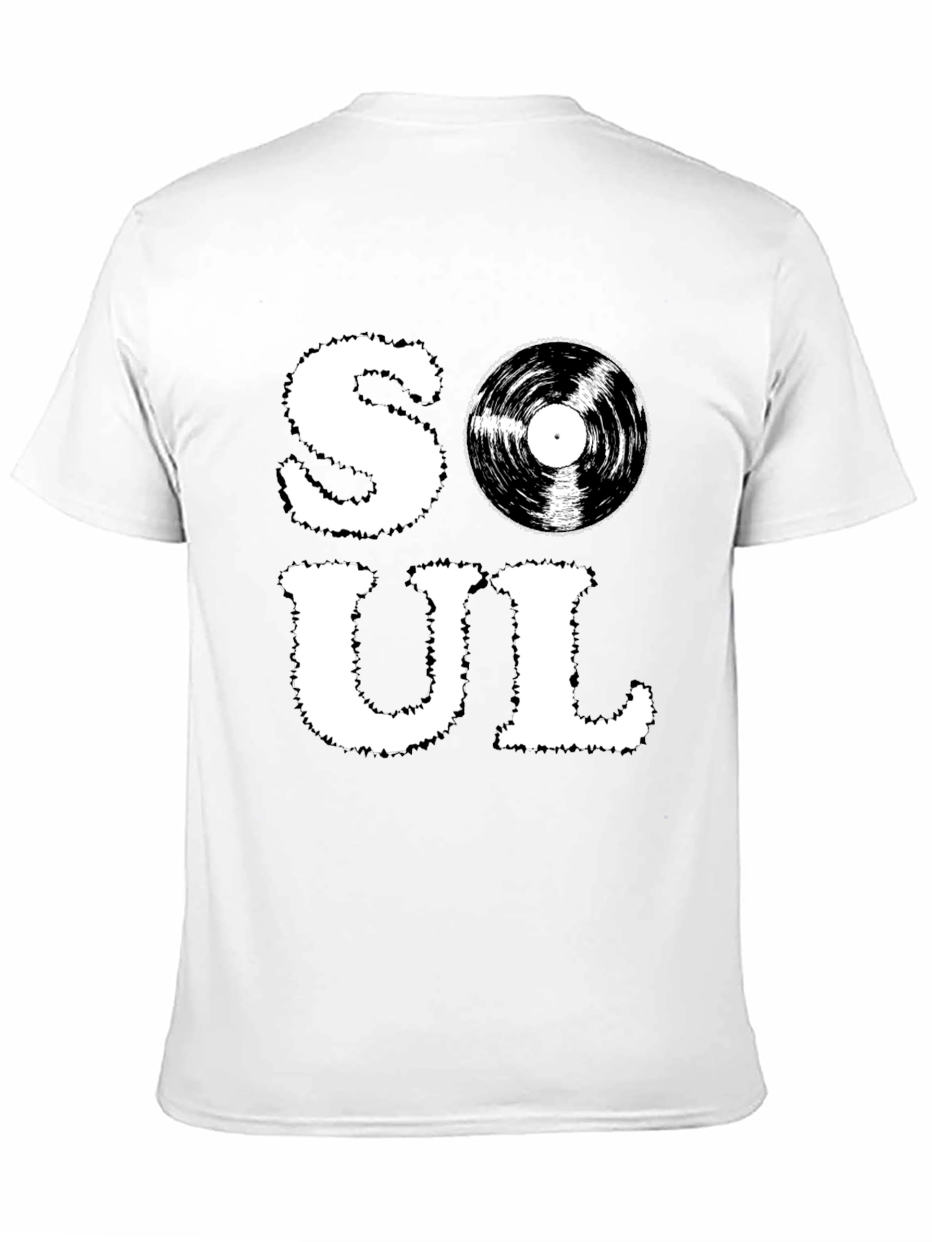 Soul Music Graphic T-Shirt - Black