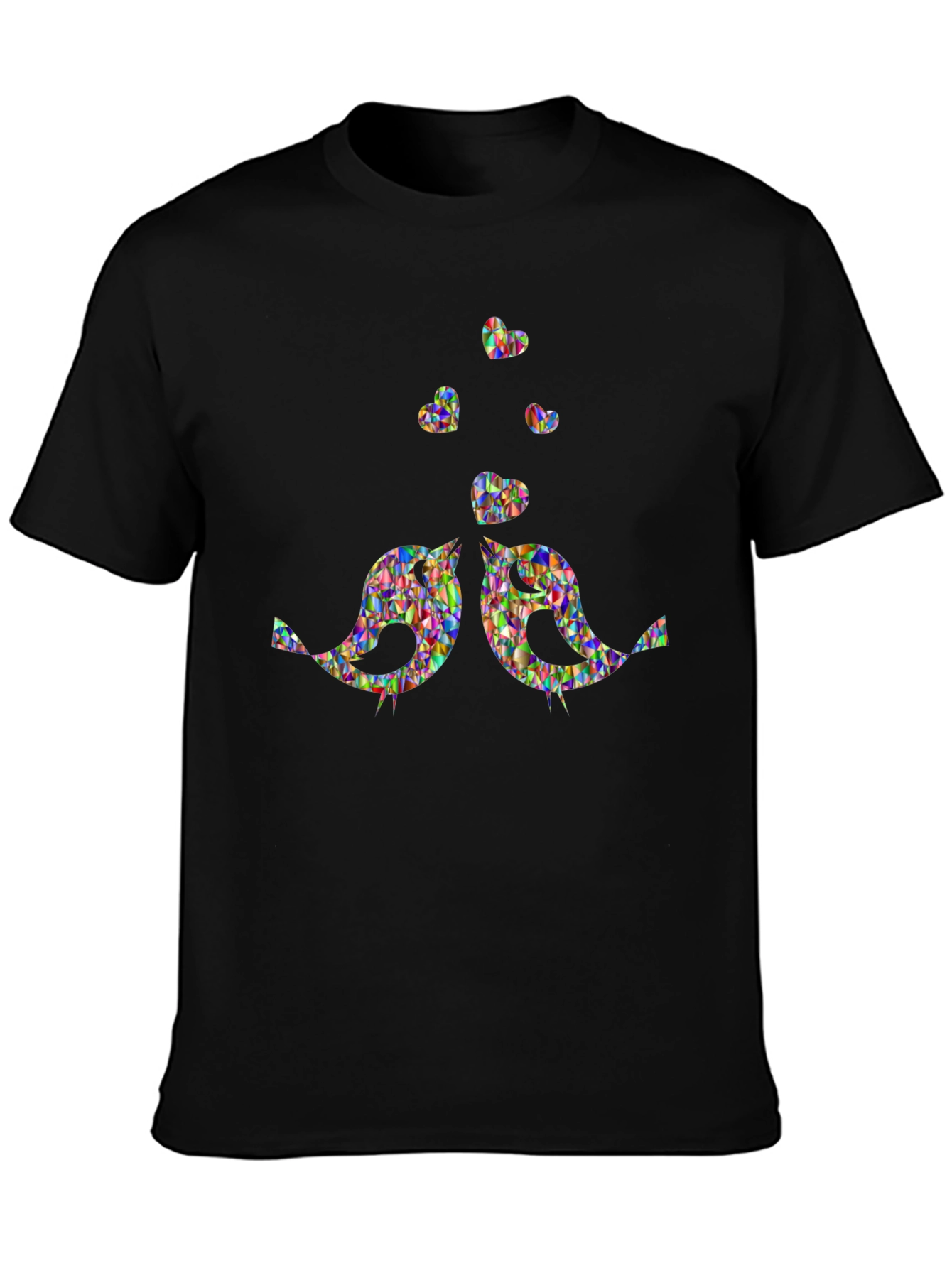 Lovebirds Heart T-Shirt