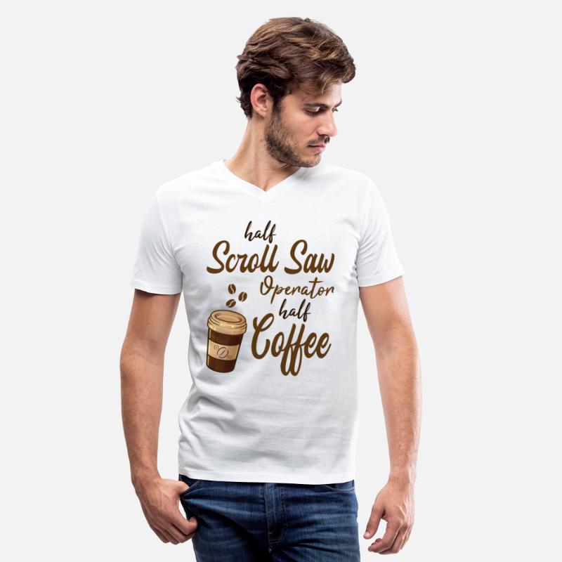 Half Scroll Saw Operator Half Coffee