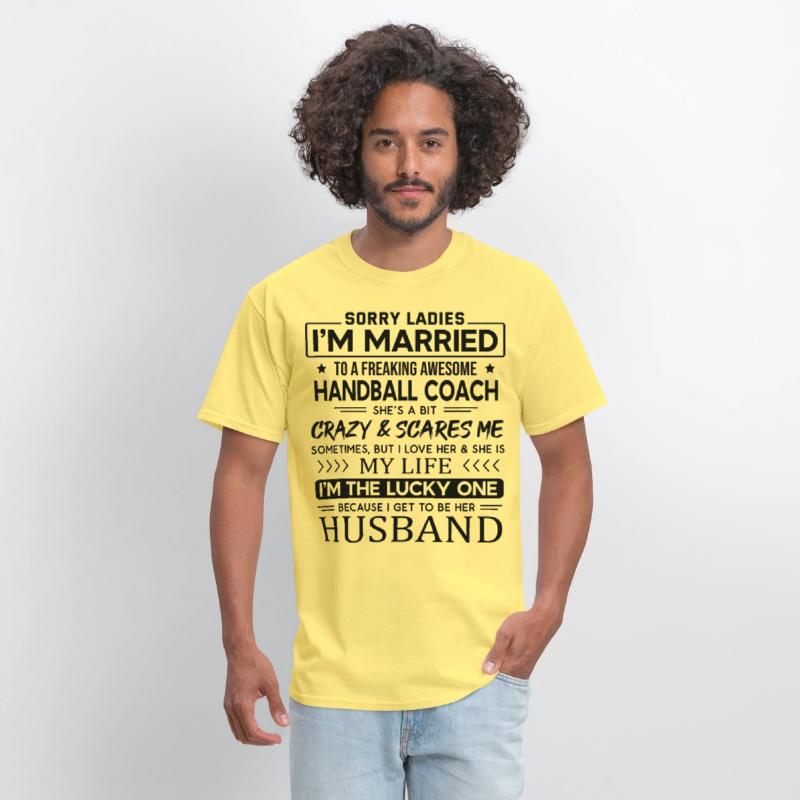 Handball Coach Funny Saying For Husband