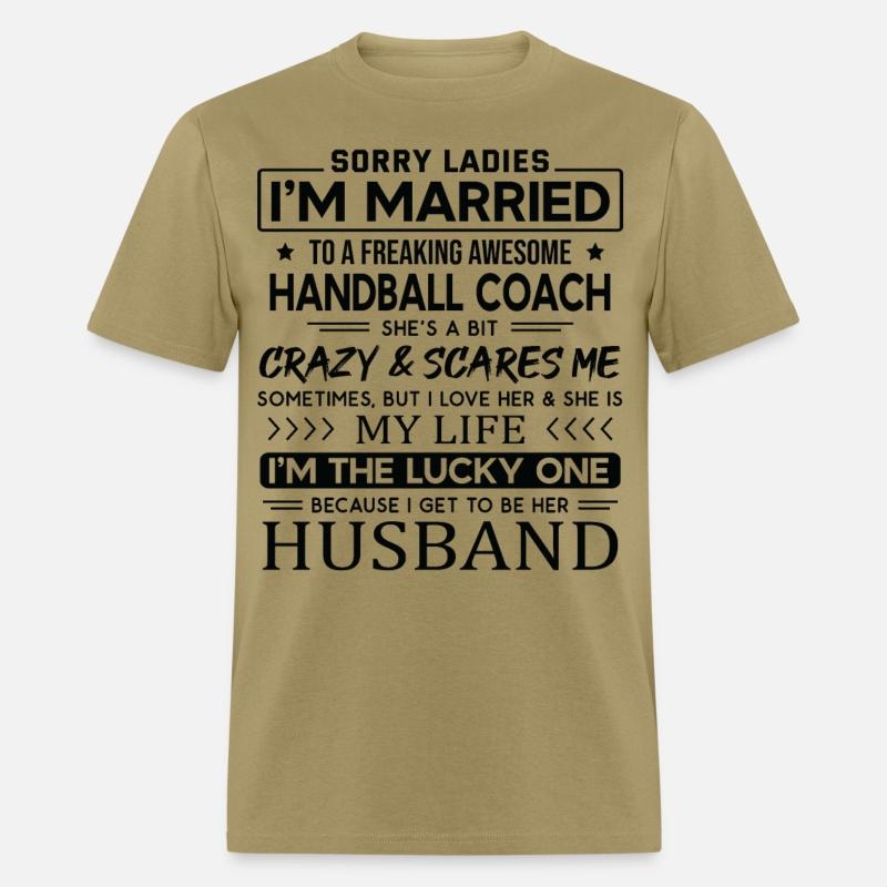 Handball Coach Funny Saying For Husband