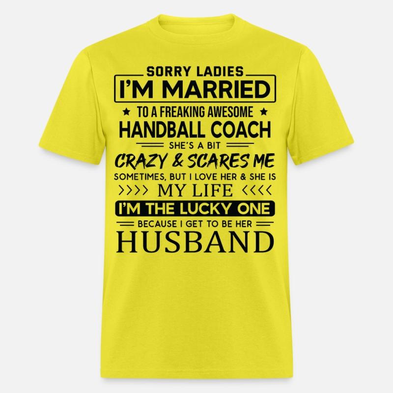 Handball Coach Funny Saying For Husband