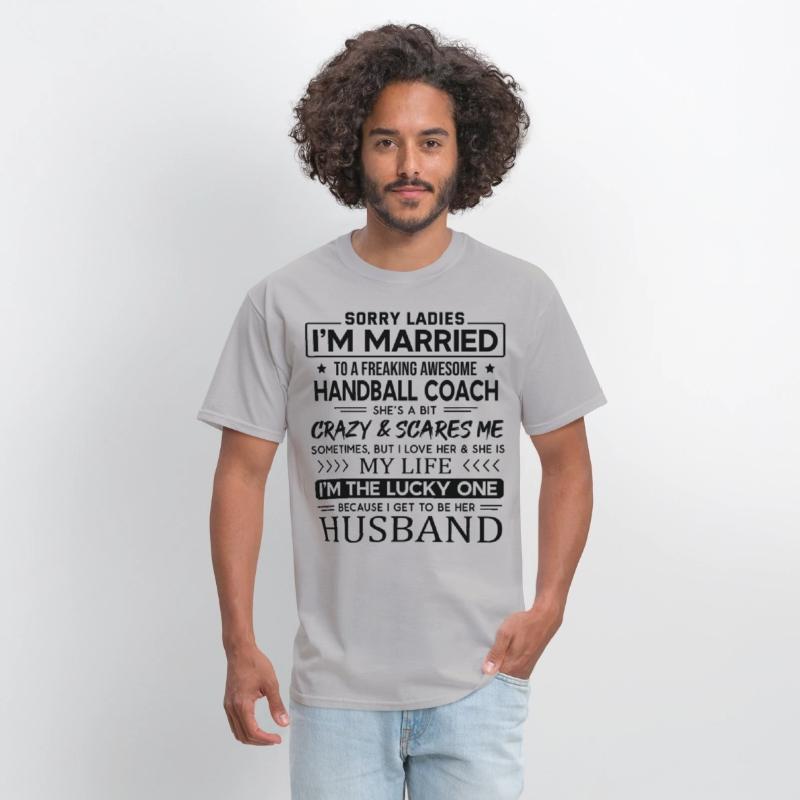 Handball Coach Funny Saying For Husband