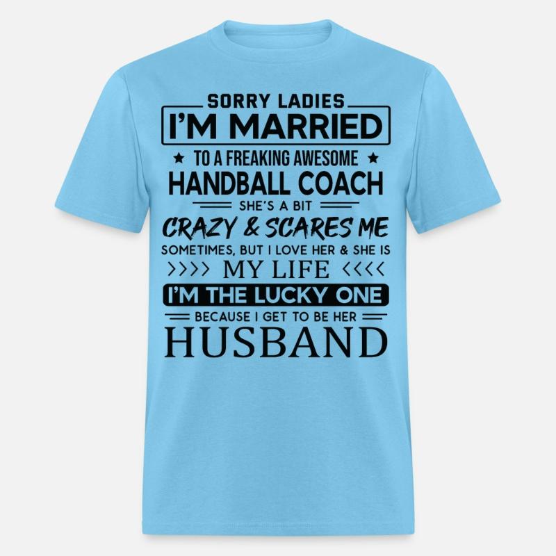 Handball Coach Funny Saying For Husband