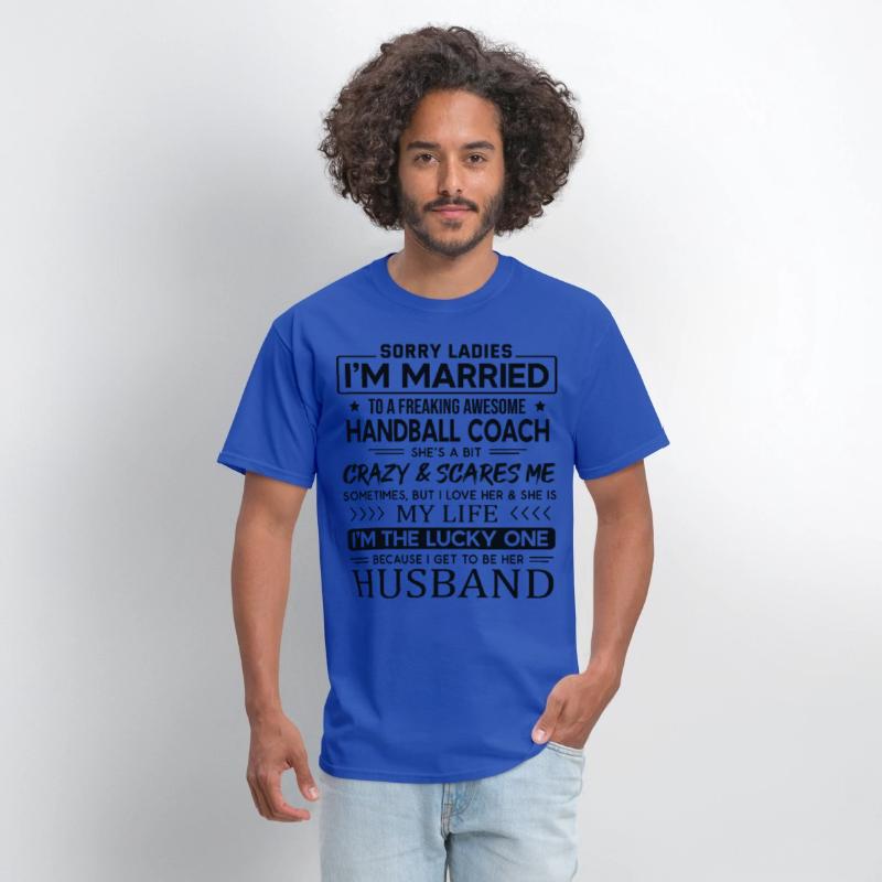 Handball Coach Funny Saying For Husband