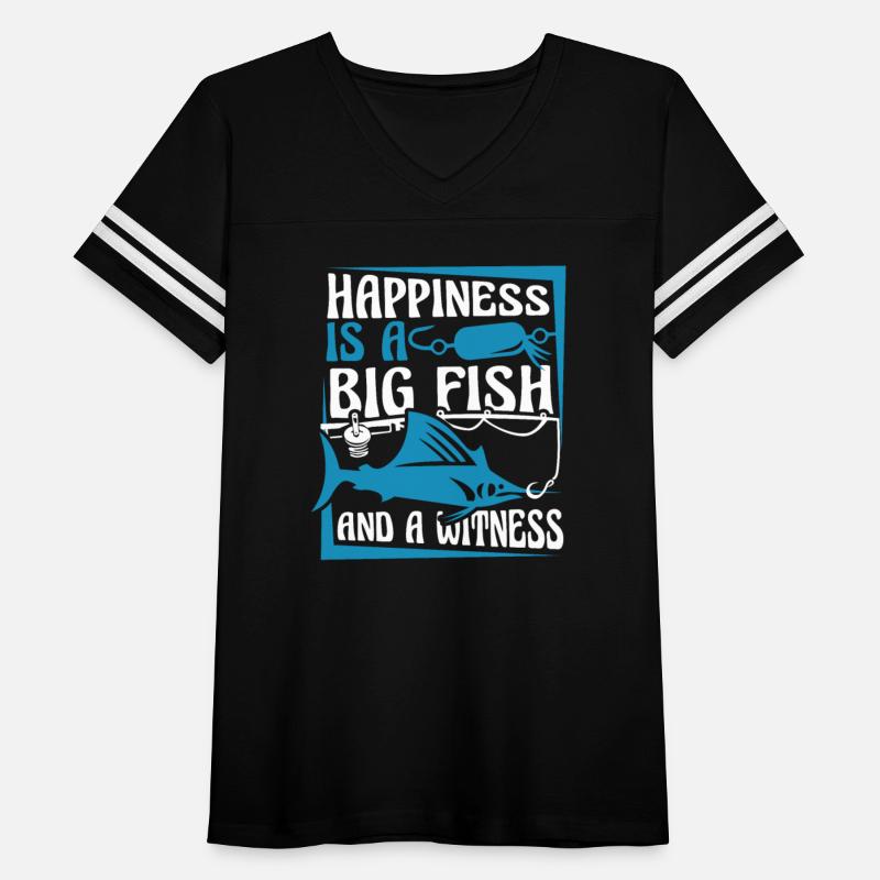 Happiness Is A Big Fish And A Witness Fisherman