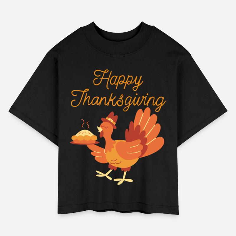 Happy Thanksgiving Funny Turkey Family Dinner