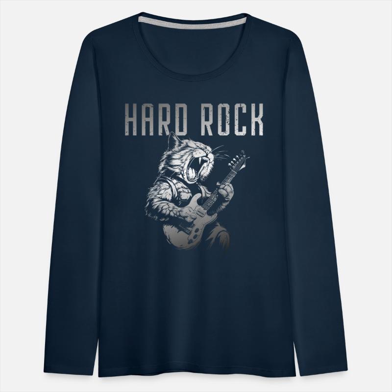 Hard rocking cat