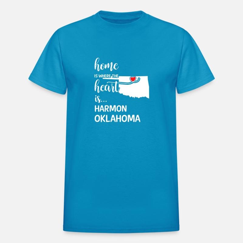Harmon County Oklahoma Is Where My Heart Is Gift