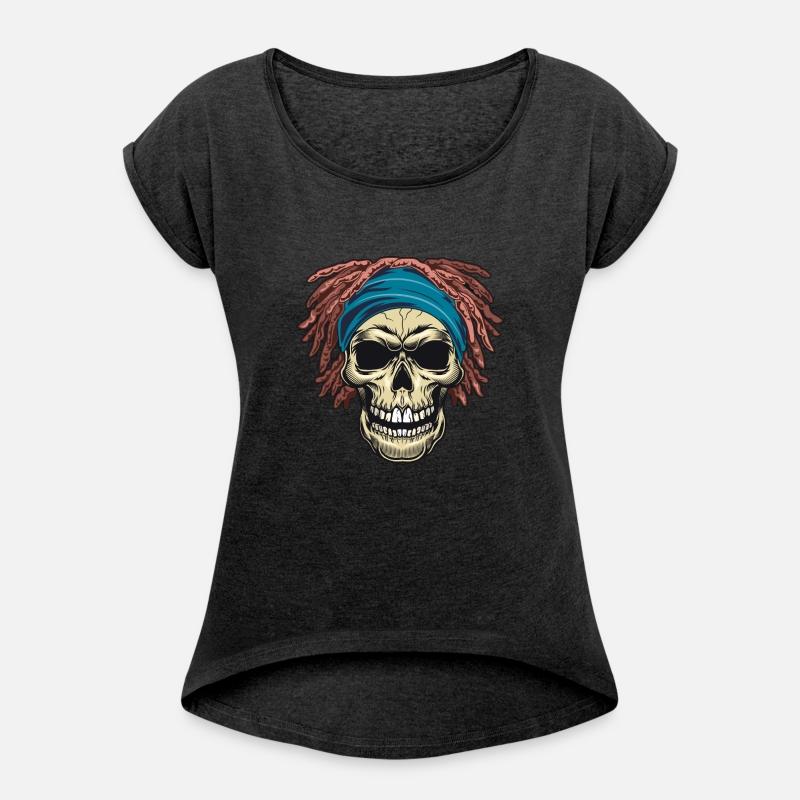 Hawaii club colored element. Sign of surfing skull