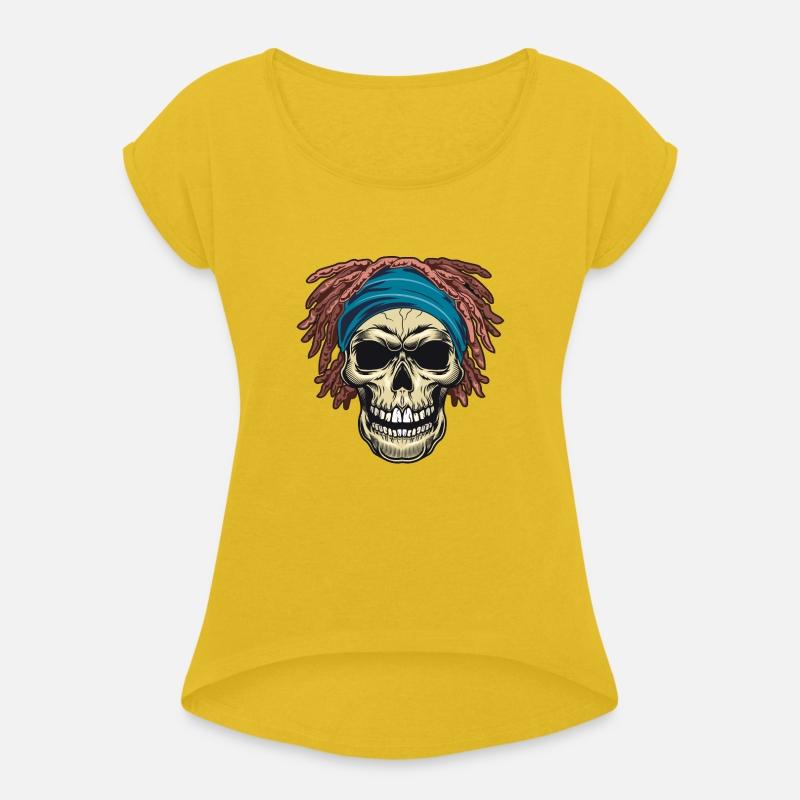 Hawaii club colored element. Sign of surfing skull