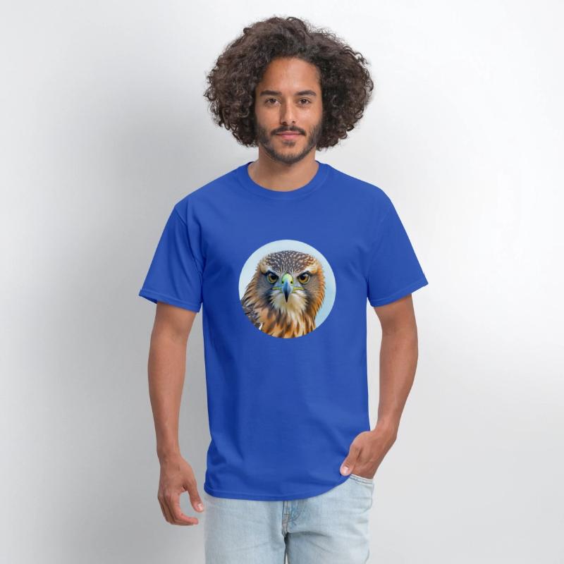 Hawk stare regal bird of prey birding bird watcher