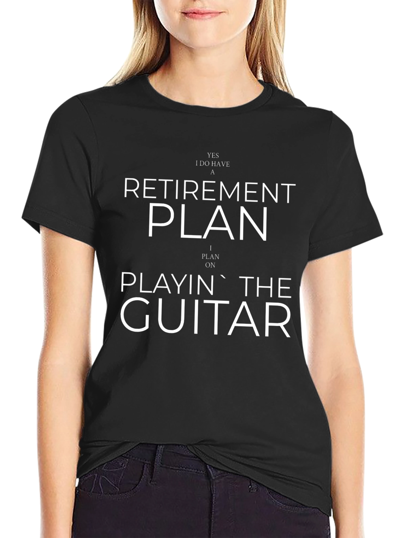 Retirement Plan Guitar T-Shirt