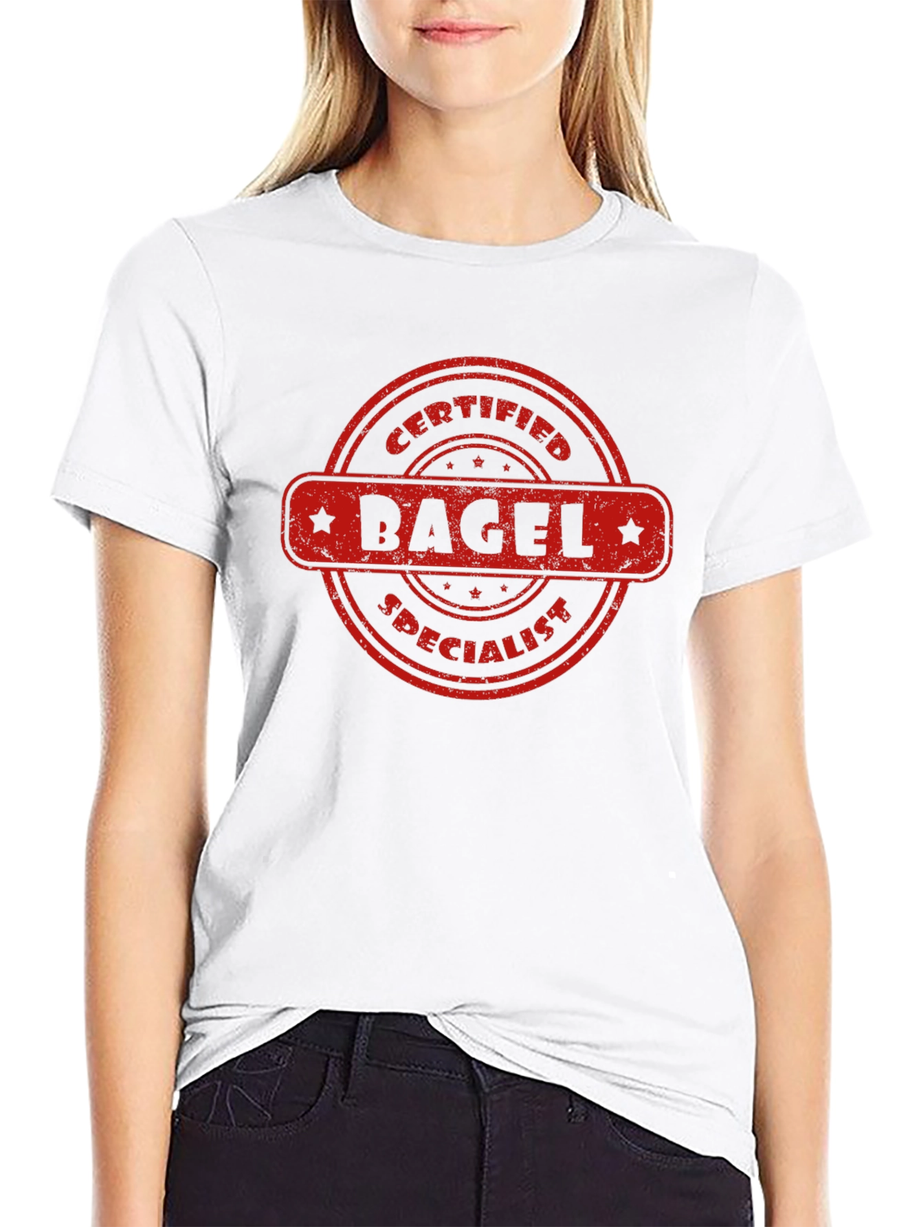 Certified Bagel Specialist Graphic T-Shirt