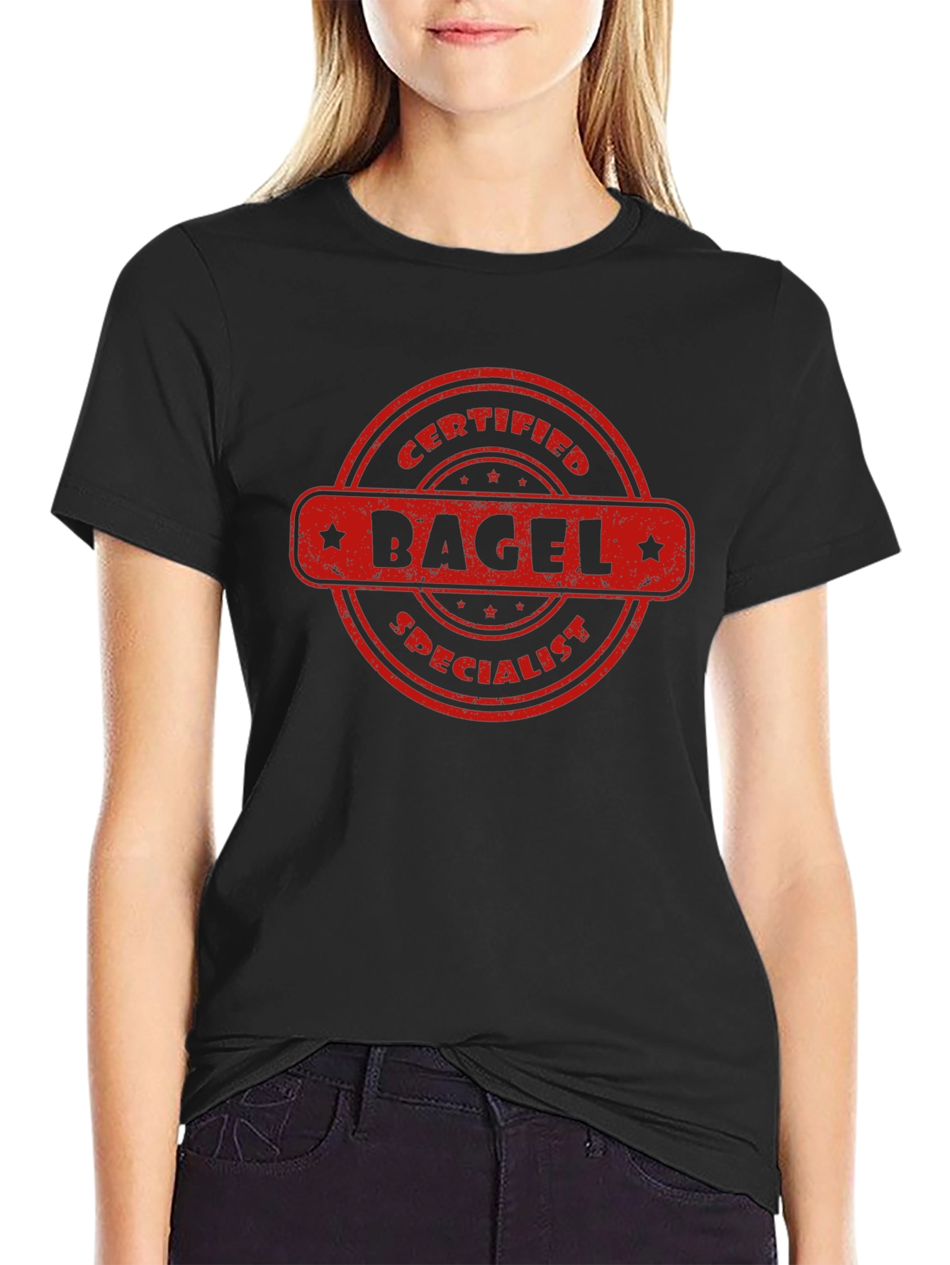 Certified Bagel Specialist Graphic T-Shirt