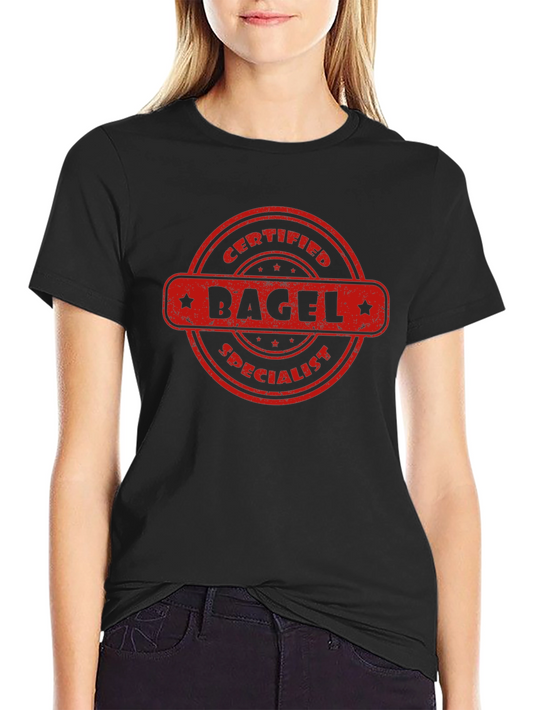 Certified Bagel Specialist Graphic T-Shirt