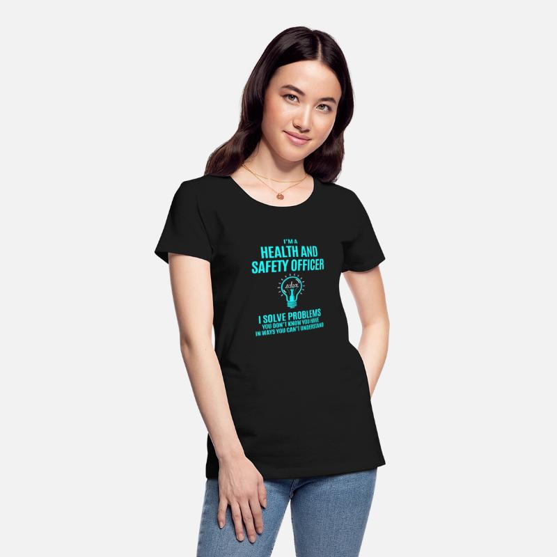 Health And Safety Officer T Shirt - I Solve Proble