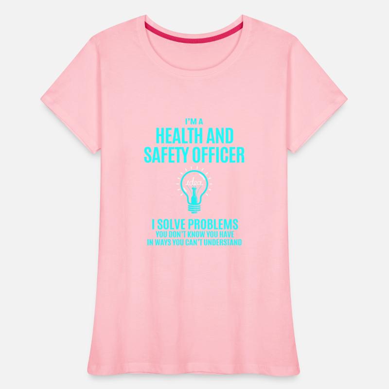 Health And Safety Officer T Shirt - I Solve Proble