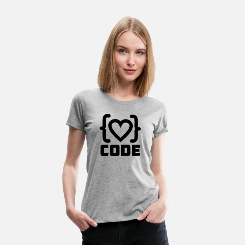 Heart programmer code logo with text 'CODE'