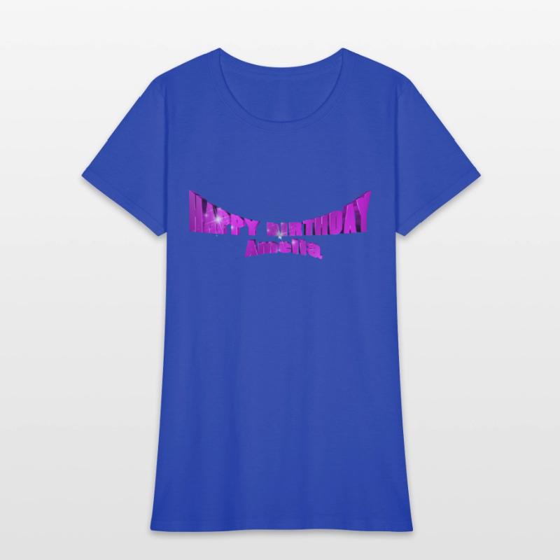 "Heartfelt Wishes: Happy Birthday, Amelia!"