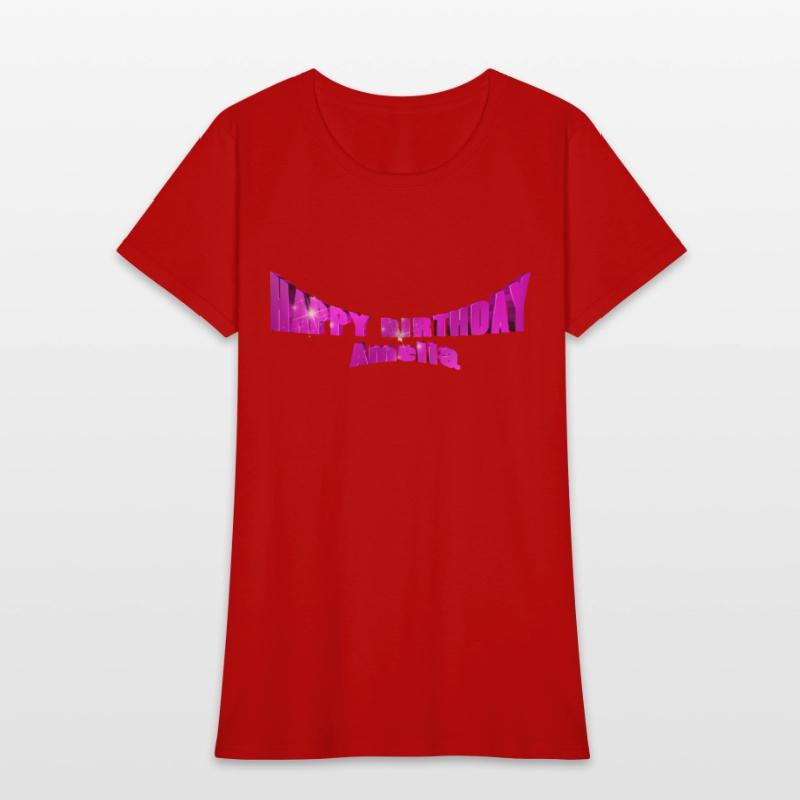 "Heartfelt Wishes: Happy Birthday, Amelia!"