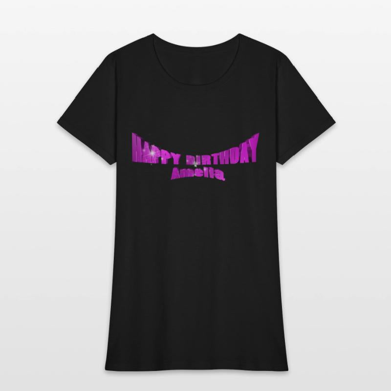 "Heartfelt Wishes: Happy Birthday, Amelia!"