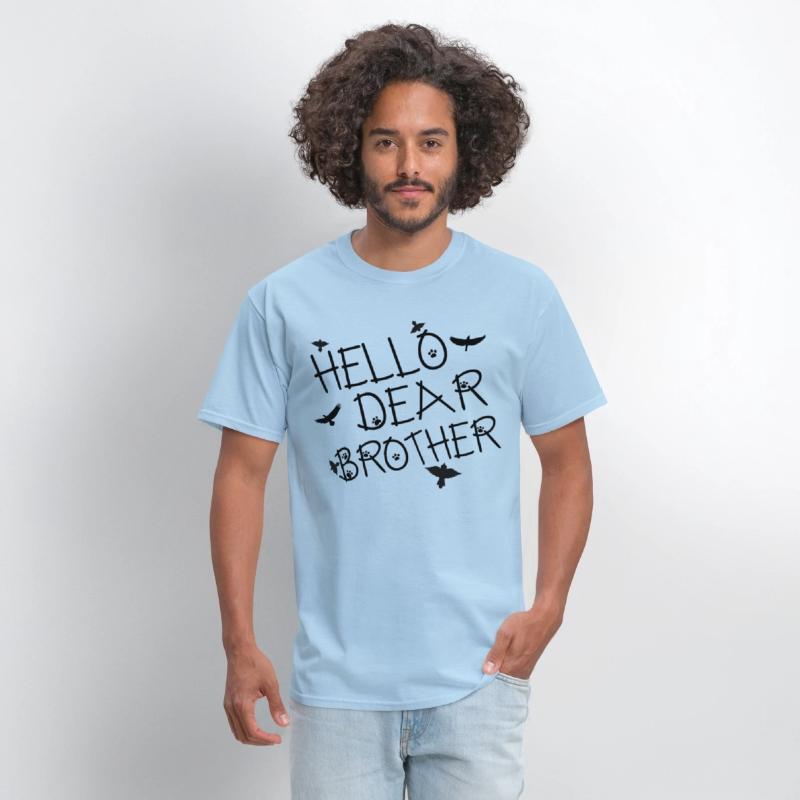 Hello dear brother Funny T-shirt design