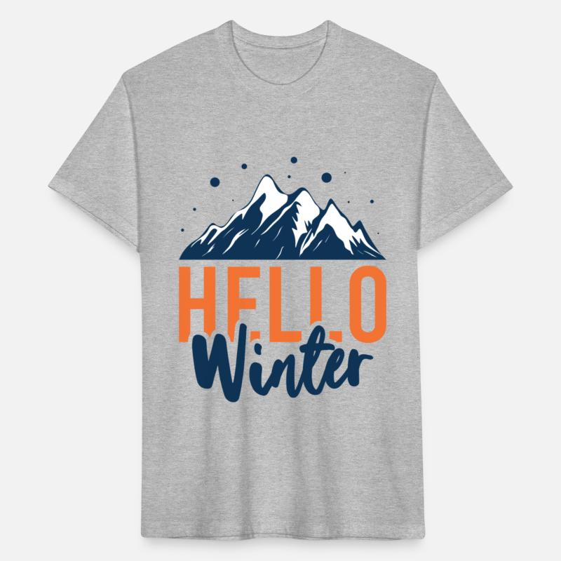 Hello Winter Christmas Holiday Season