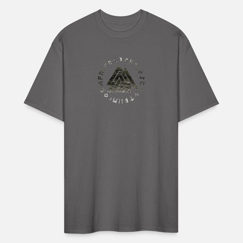 Helm of Ave VEGVISIR Runes TShirt Vikings