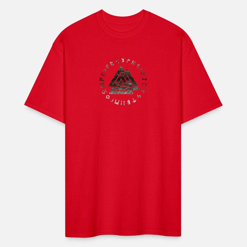 Helm of Ave VEGVISIR Runes TShirt Vikings