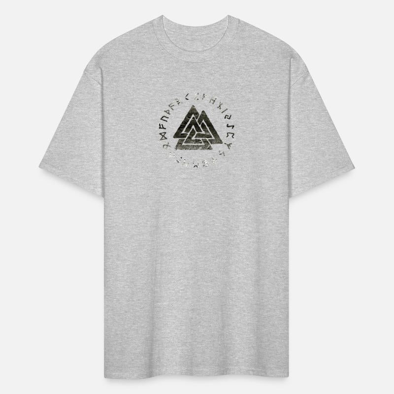 Helm of Ave VEGVISIR Runes TShirt Vikings