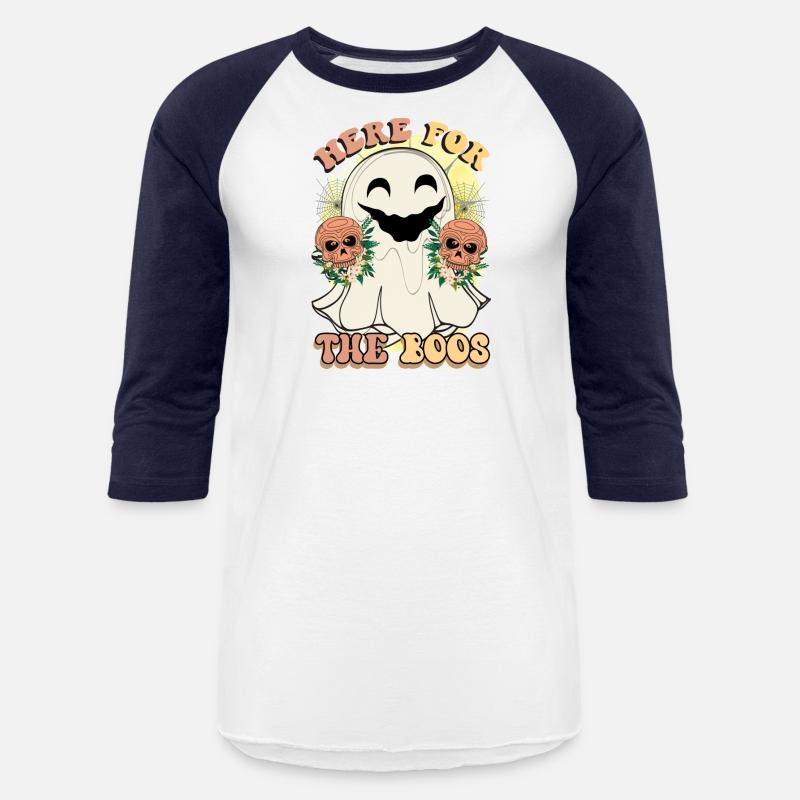 here for the boos,custom Halloween shirt.
