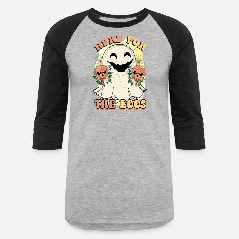 here for the boos,custom Halloween shirt.