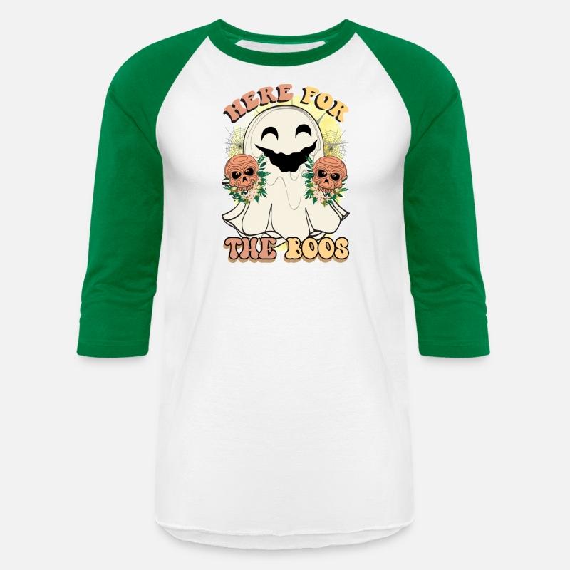 here for the boos,custom Halloween shirt.