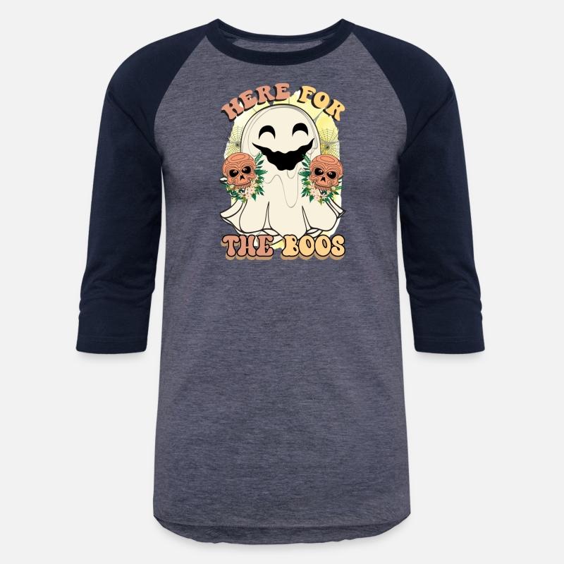 here for the boos,custom Halloween shirt.