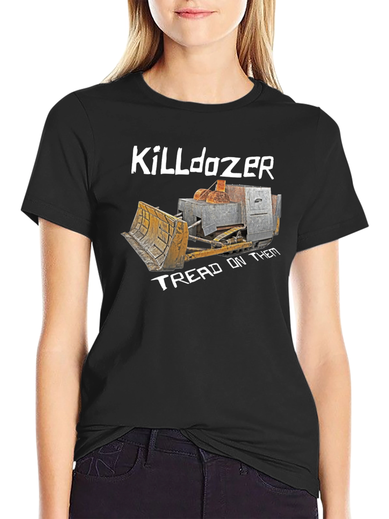 Killdozer Tread On Them Black T-Shirt