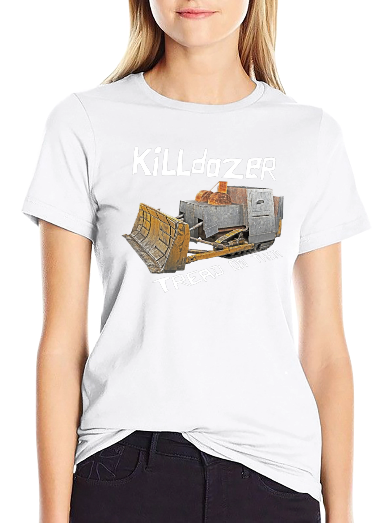 Killdozer Tread On Them Black T-Shirt